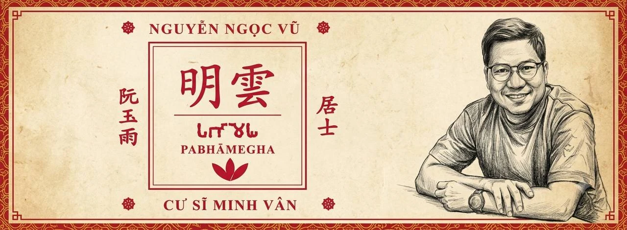 Nguyễn Ngọc Vũ — Cư sĩ Minh Vân 明雲 (Pabhāmegha)