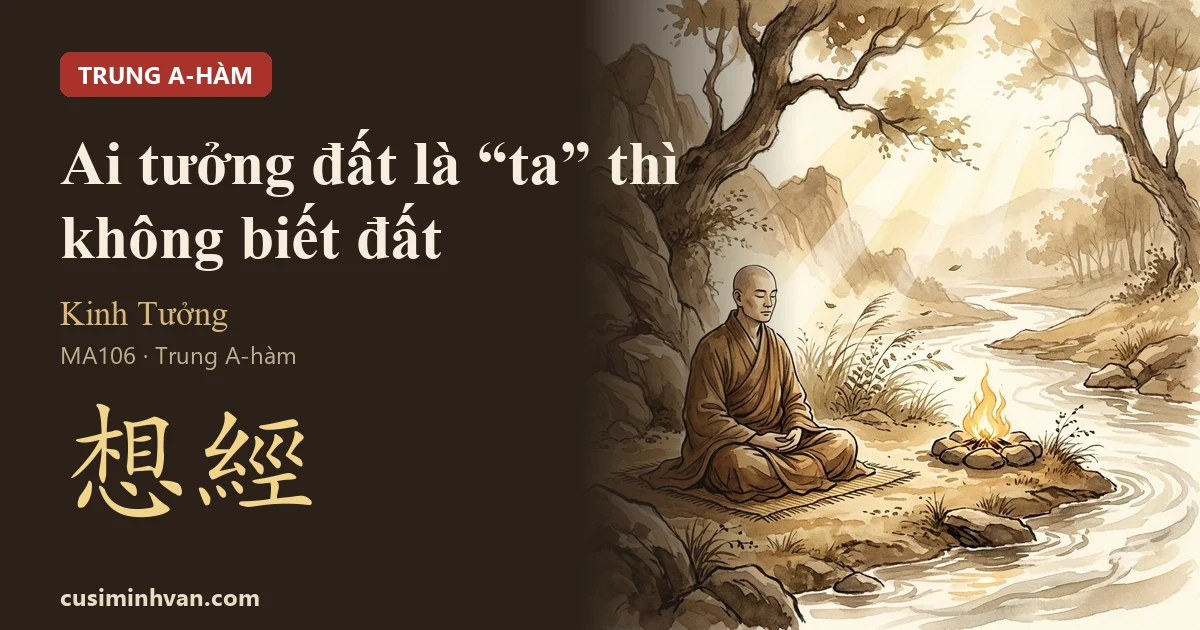 MA106 - Kinh Tưởng (Trung A-hàm 106, tương đương MN1)