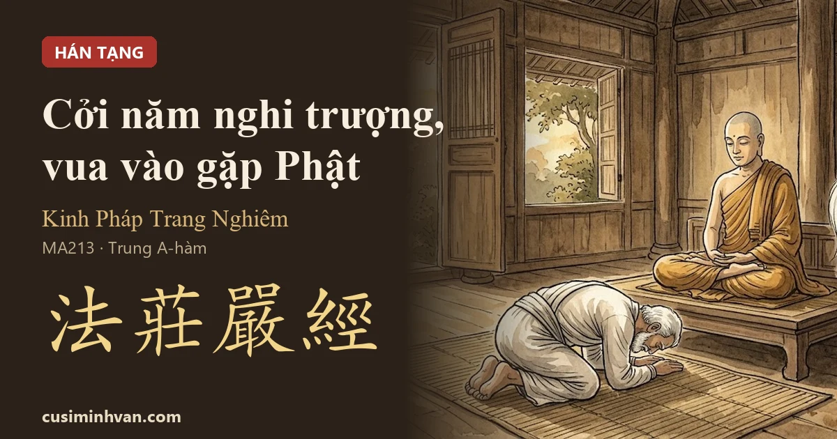 MA213 - Kinh Pháp Trang Nghiêm (Trung A-hàm 213, tương đương MN89)