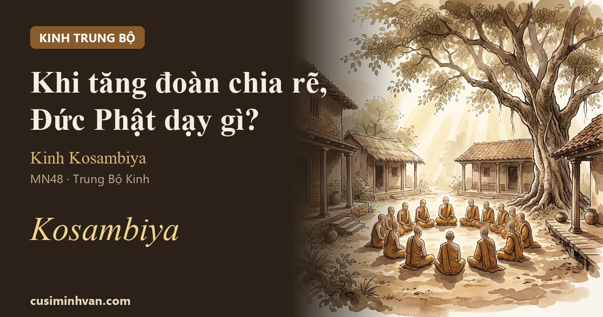MN48 — Kinh Kosambiya (Kosambiya Sutta)