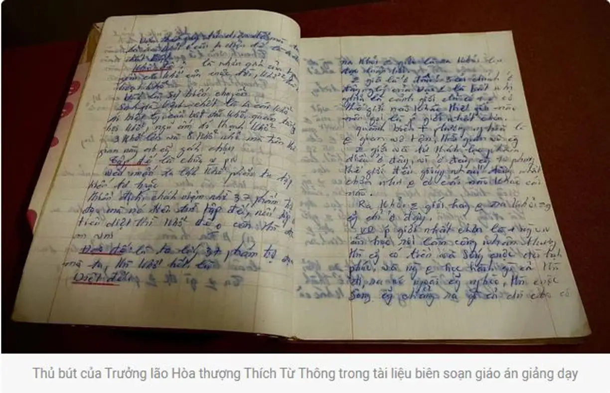 Thủ bút biên soạn giáo án